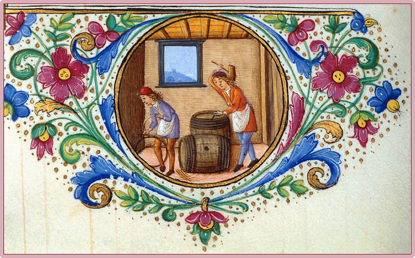 Viticoltura e vinificazione nell’Italia medievale.